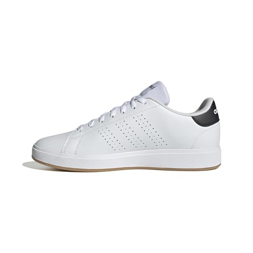 adidas Homme Advantage Base 2.0 Shoes, FTWR White/FTWR White/Core Black, 44 EU