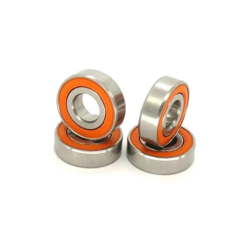 Kit de 4 roulements S697C 2RS ABEC7 étanches face à l'humidité