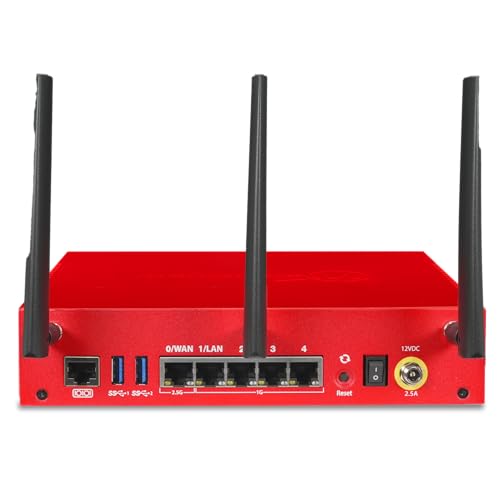 Image of WatchGuard Firebox T125-W with 1 Year Basic Security Suite - Wi-Fi 7 Firewall, 1x 2.5Gb + 4X 1Gb Ports, High-Speed Security for Remote Offices (WGT126031)