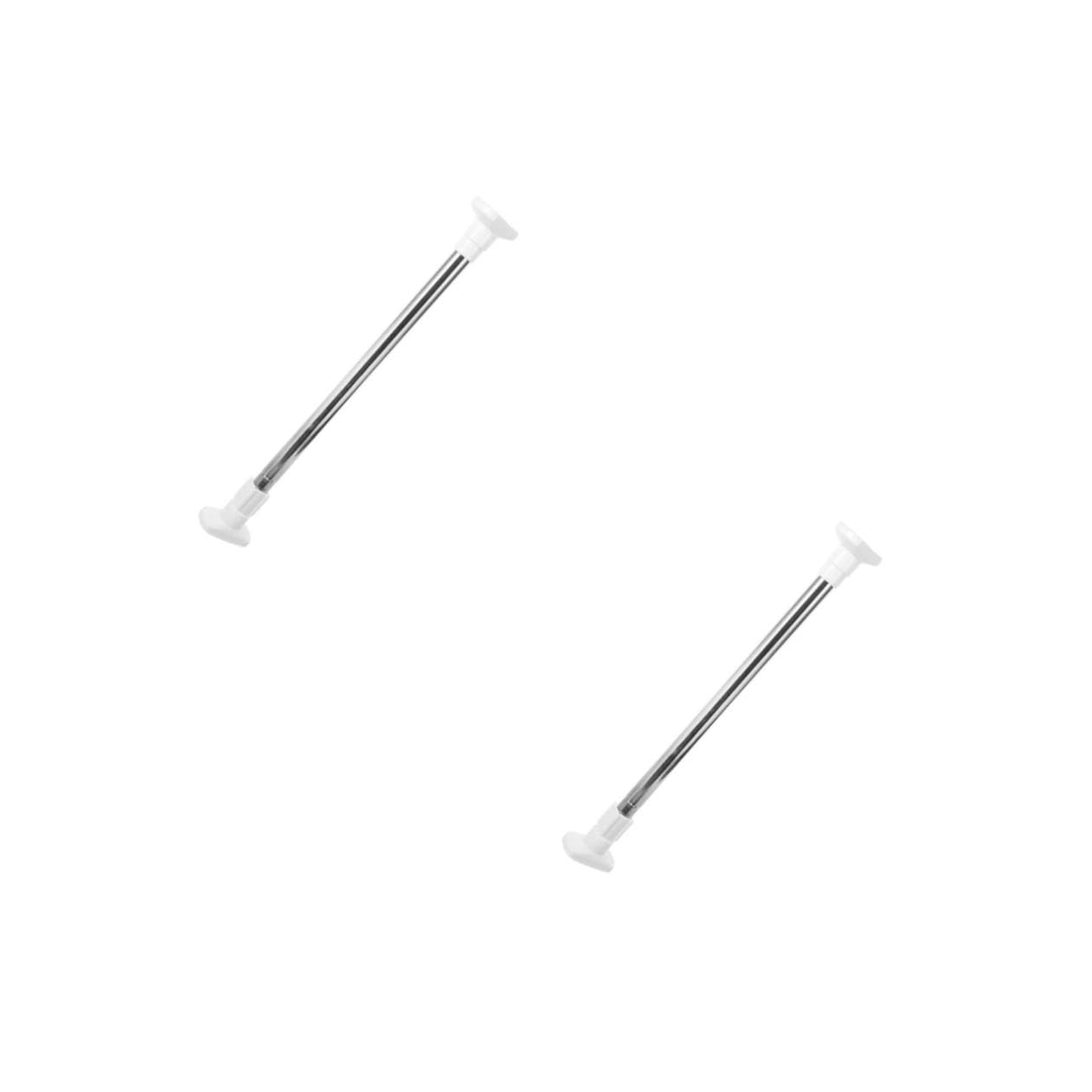 Barre extensible sans perçage lot de 2 pour suspendre le linge