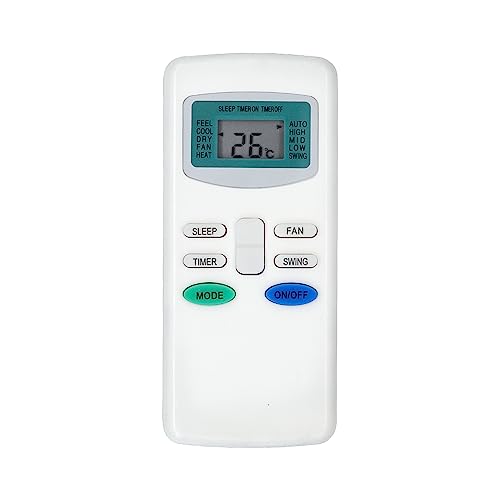 TALENTEC | Mando a Distancia Universal GYKQ-03 Compatible con Aires Acondicionados TCL, Orbegozo,...