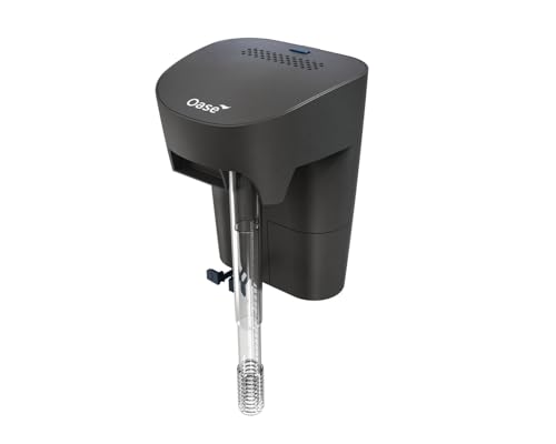 OASE 84079 BioStyle 75, Aquarium Hang on Außenfilter, Rucksackfilter für Süß und Meerwasser Aquarien bis 70 L, 3,5 W, grau