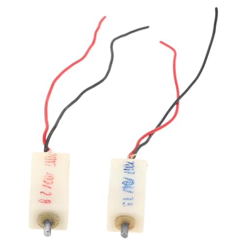 HOMSFOU 2Piezas Motor Eléctrico Reducido Para DIY y Proyectos De Manualidades Gran Torque y Rendimiento Estable