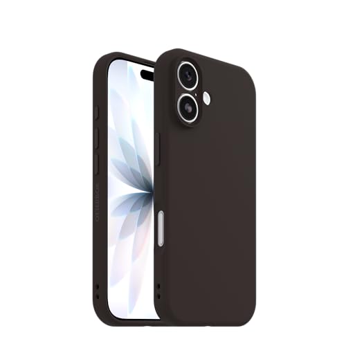 Image of OtterBox iPhone 17 Figura Series Case - Terra Brown - Aesthetic, Silicone Phone Cases, Protective Minimalist Design, MagSafe iPhone Case with Camera Protection