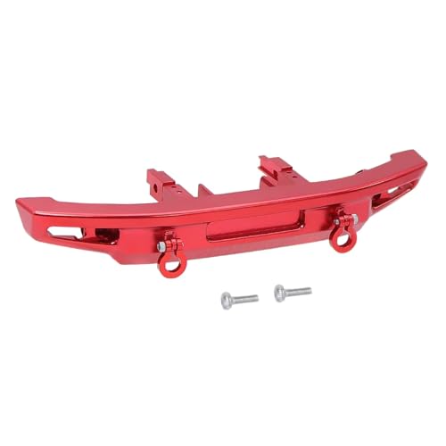 RC�o���p�[�A�N�Z�T���[ For Trx-4m For Trx4m For Bronco For Traxxas 1/18 CNC �A���~�t�����g���A�o���p�[ RC �N���[���[�Ԃ̊O�σA�b�v�O���[�h���i(Red,Front)