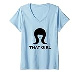Womens THAT GIRL V-Neck T-Shirt