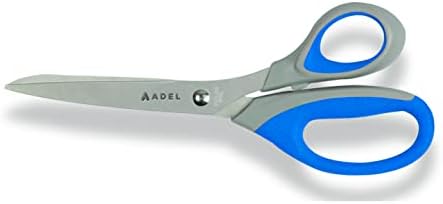 Adel Ofis Makası, Orta Boy, Paslanmaz Çelik Bıçak, Ergonomik Tutma Sapı, Asorti Renk, Ev ve Ofis Kullanımı - Görsel 2