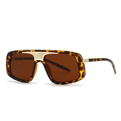 Lunettes de soleil hommes femmes MUTYNE vintage grand cadre nuances conduite