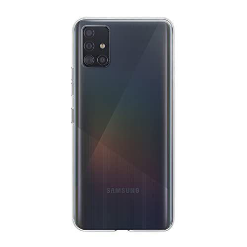 Max Power Digital Funda para móvil Samsung Galaxy A71 Carcasa de Silicona Transparente Antigolpes Flexible Protectora Lisa Ultra Delgada (Samsung Galaxy A71, Transparente)