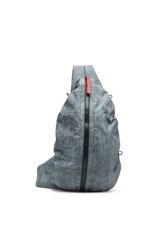 [ディーゼル] メンズ スリングバッグ ZIP-D SLING BAG X X10053P8775 UNI ダークインディゴブルー HB183