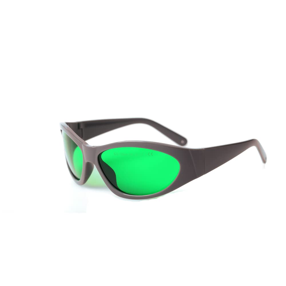 635nm 650nm 694nm 600-700nm 55# 0.D 6+ RHP-2 laserowe okulary ochronne czerwone laserowe ochronne przepuszczalność światła 30%