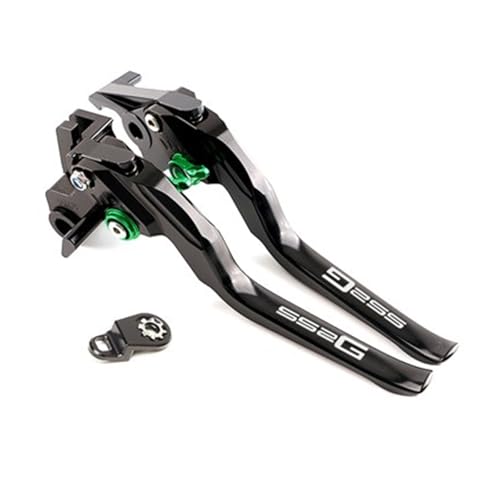 Moto leviers de frein et d'embrayage réglables verts pour 552G Adventure 2025