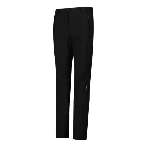 CMP Damen Lange Damenhose Hose, Schwarz, 3XL EU
