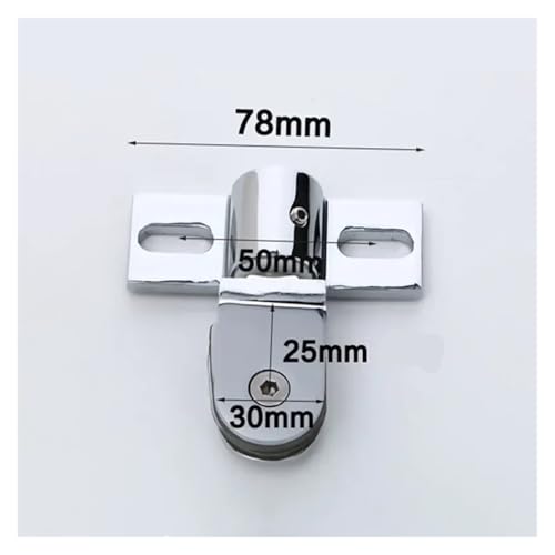 Charnière de porte en verre rotative pour douche stable
