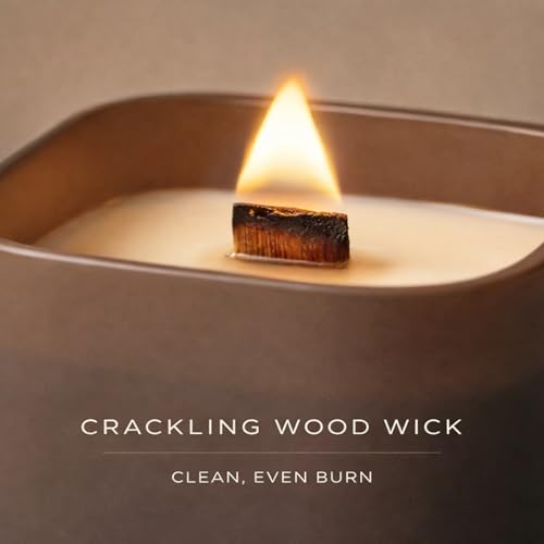 Set of 3 Premium Scented Soy Candles Gift Set | Nature's Bloom Collection - Gardenia, Hilton Garden and Rose & Oud | Crackling Wood Wick | Luxury Candles for Relaxation, Home Décor, Gifts | 9.8oz Each - Image 6