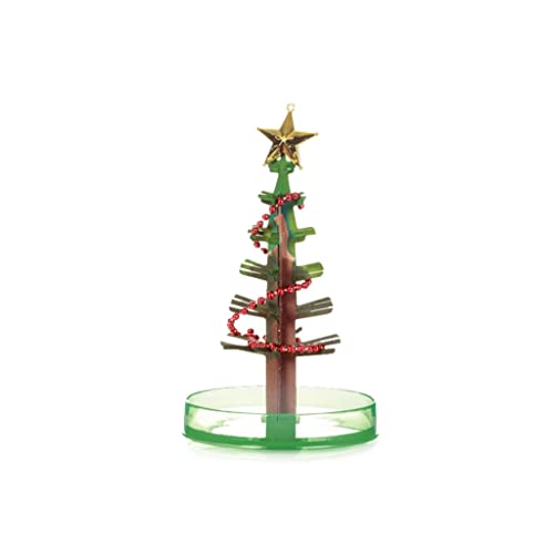 Arbre de Noël Arbres de Noël Artificiels Grandir Arbre de Noël en Cristal Présente Kit de Nouveauté pour Enfants Jouets Éducatifs et de Fête Drôles Ornements de Noël DIY Petit Sapin de Noël (Color : A Cover