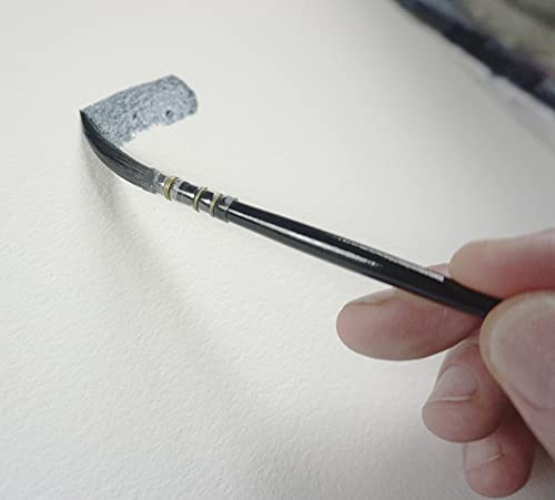 Da Vinci Watercolor Brush Set 4227A2 - Series 490 Casaneo Quill Liner 2 Brush Set With Sizes 0 & 2 #TOP3