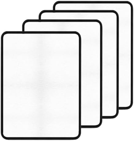 Kit 4 Tapetes Higiênicos Laváveis Para Cães P 70x50cm