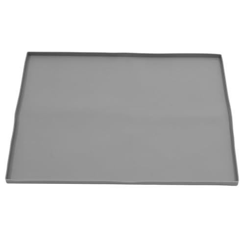 GAROZATION 衣類用保護パッド トップ用ドライヤーマット 洗濯機または乾燥機用マット ランドリールーム 洗濯機マット 洗える乾燥機トップマット ドライヤートップカバー シリカゲル Grey