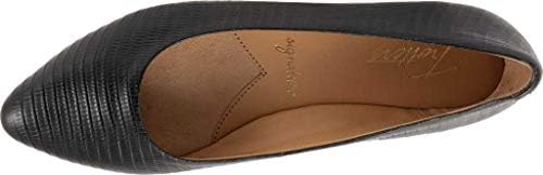 Trotters Women's Estee Loafer Flat, Black/Dark Grey Leather, 10 | Image 4