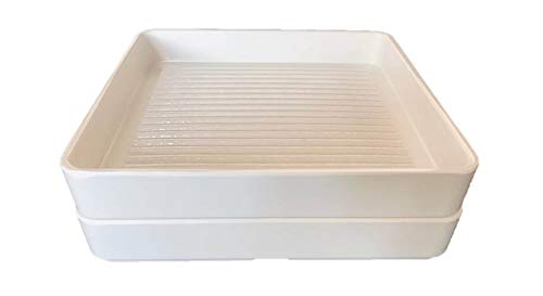 Plato cuadrado profundo de melamina 7.75 x 7.75 pulg miniatura 4