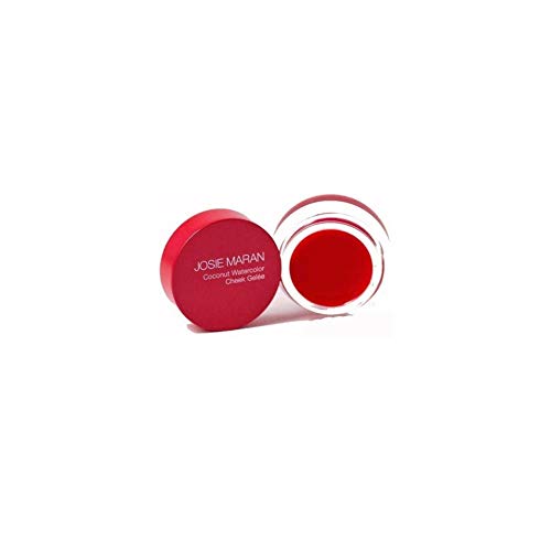 Josie Maran Coconut Watercolor Cheek Gelee (Full (.18oz/5.1g), Getaway Red)