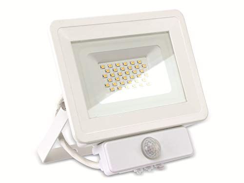 Preisvergleich Produktbild LED-Fluter, Bewegungsmelder OPTONICA FL5849, EEK: A+, 30 W, 2700K, weiß
