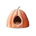 liulishop legowisko dla zwierząt ciepłe legowisko dla kota dynia z kapturem legowisko dla psa buda ocieplająca przytulanka do spania poduszka małe legowisko dla kota legowisko dla kota (kolor: Pomarańczowy, rozmiar: M 40 x 40 x 35 cm)