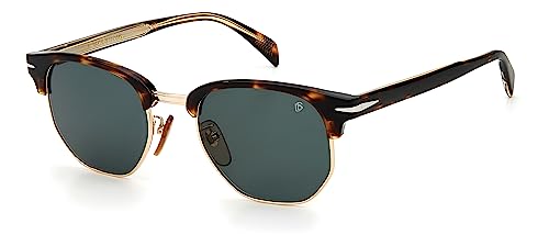 David Beckham DB 1002/S Dark Havana/Green 51/21/145 men Sunglasses
