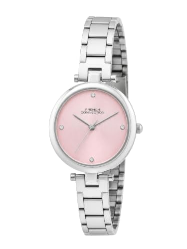 Image of French Connection Pink Sunray Dial, Analog Watch for Women - FCN0166PSM