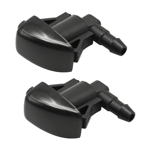 2Pcs 25823360 15247800 Windshield Wiper Washer Nozzle Spray Jet Compatible with Chevrolet Traverse 2013-2017, GMC Acadia 2007-2013, Saturn Outlook 2007-2010 Windshield Sprayer, 25823361