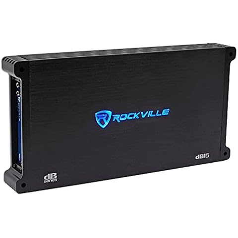 Rockville dB15 6000 Watt Mono 2 Ohm Amplifier Cover