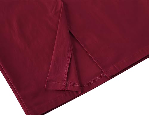 Image of MUXXN Women's Vintage 1950s Style Wrap V Neck Tie Waist Formal Cocktail Dress