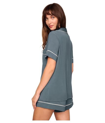 Image of Eberjey Gisele Rib Relaxed Short PJ Set