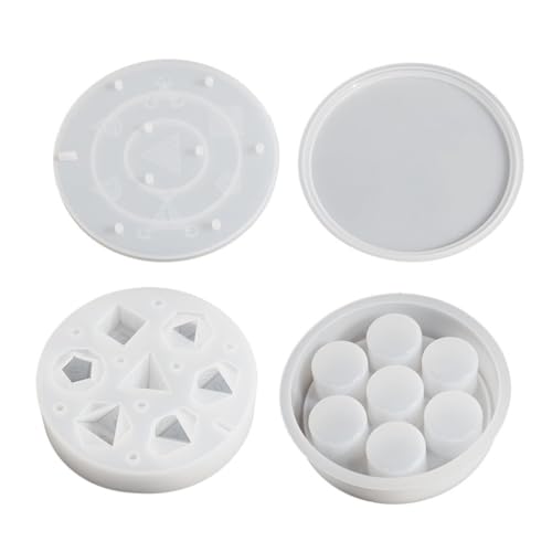 Various Shapes Dices Mold Fillet Square Triangle Dices Molds Crystal Epoxy