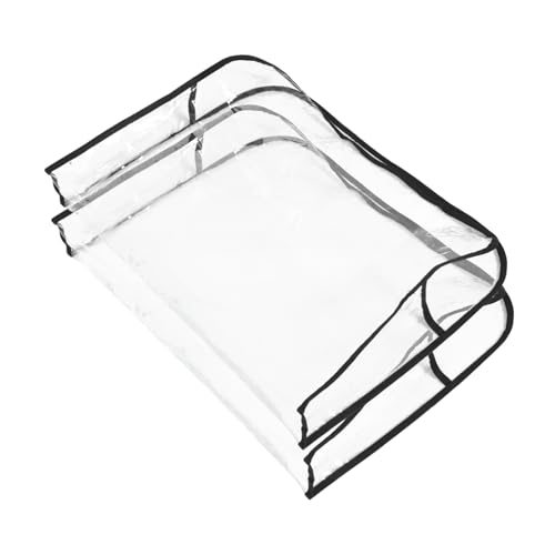 Fundas para sillas de salon BESTYASH transparentes en pvc resistente 2