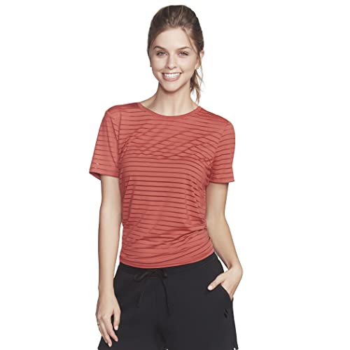 T-Shirt Exploration Shadow Skechers Femme idéal pour vos séances de yoga et running