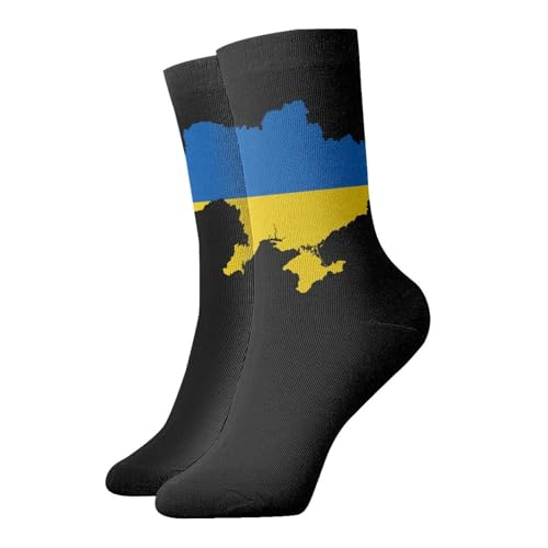 SMAZDFXX Chaussettes aux armoiries du Nicaragua, chaussettes décontractées, douces et confortables, chaussettes mi-mollet pour femmes et hommes, 30 cm
