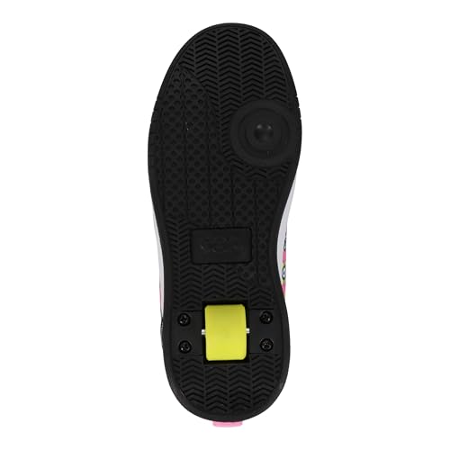 HEELYS Unisex-Child Pop Pro Blk/Pink/Yllw Wheeled Heel Shoe4