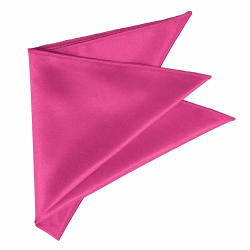 Image of tiemart Solid Color Pocket Squares for Men | For Suits, Perfect for Wedding Parties, 12 x 12 inch / 30 x 30 cm