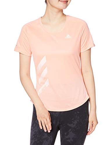 アディダス ランニング 半袖 Tシャツ ラン イット Kcm94 3ストライプス 半袖tシャツ レディース メーカー再生品 ファスト