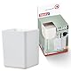 tesa Baboo Badorganizer ohne Deckel, matt-weiß - Bad-Aufbewahrungsbox zur Wandmontage ohne Bohren, inkl. tesa Powerstrips Waterproof Strips XL - 86 mm x 110 mm x 80 mm