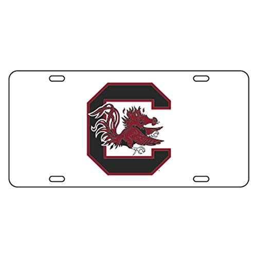 Craftique South Carolina TAG (WHT/REF C GAMECOCK TAG (31001))