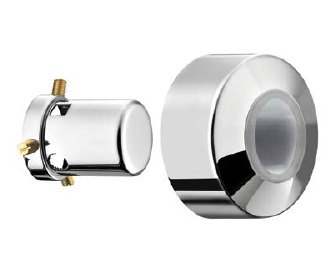 PIANA serie 0582 0 000 CR Cappuccio Ø 60 universale per rubinetto arresto incasso in ottone cromato