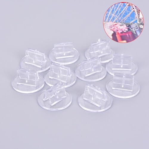 AMYXIYUAN 80Pcs Mini Acryl Zeichen Display Halter, Tischkartenhalter und Kartenständer für Brettspiel Stücke und Visitenkarten