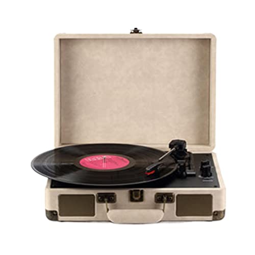 Tourne-disque en vinyle Valise rétro Tourne-disque Haut-parleurs intégrés Bluetooth Lecteur de vinyle vintage Stylet… - Les Beatles, Paul McCartney, John Lennon, RIngo Starr, George Harrison Tourne-disque en vinyle Valise rétro Tourne-disque Haut-parleurs intégrés Bluetooth Lecteur de vinyle vintage Stylet…