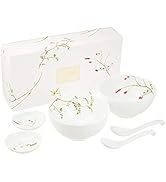 Amazon.co.jp: NARUMI(ナルミ) ボウル 皿 セット 里花暦(さとはなご