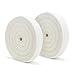 SCOTTCHEN Extra Thick Buffing Polishing Wheel 6 inch (70 Ply) For Bench grinder Tool With 1/2