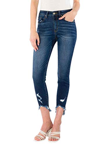 Kan can women's high rise ankle skinny jeans d 15/31
