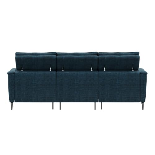 Image of Wakefit Curacao Sofa Without Motion - Three Seater